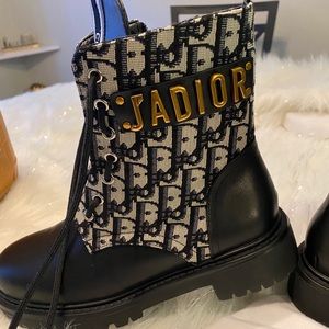 Women combat boots Dior